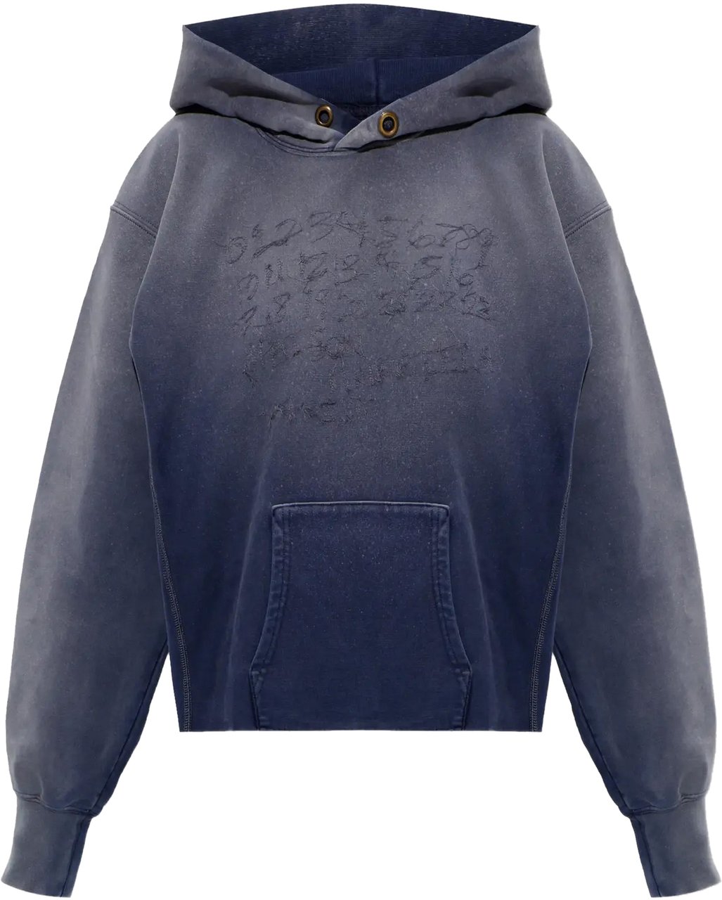 Maison Margiela Sweatshirt Cobalt Paars