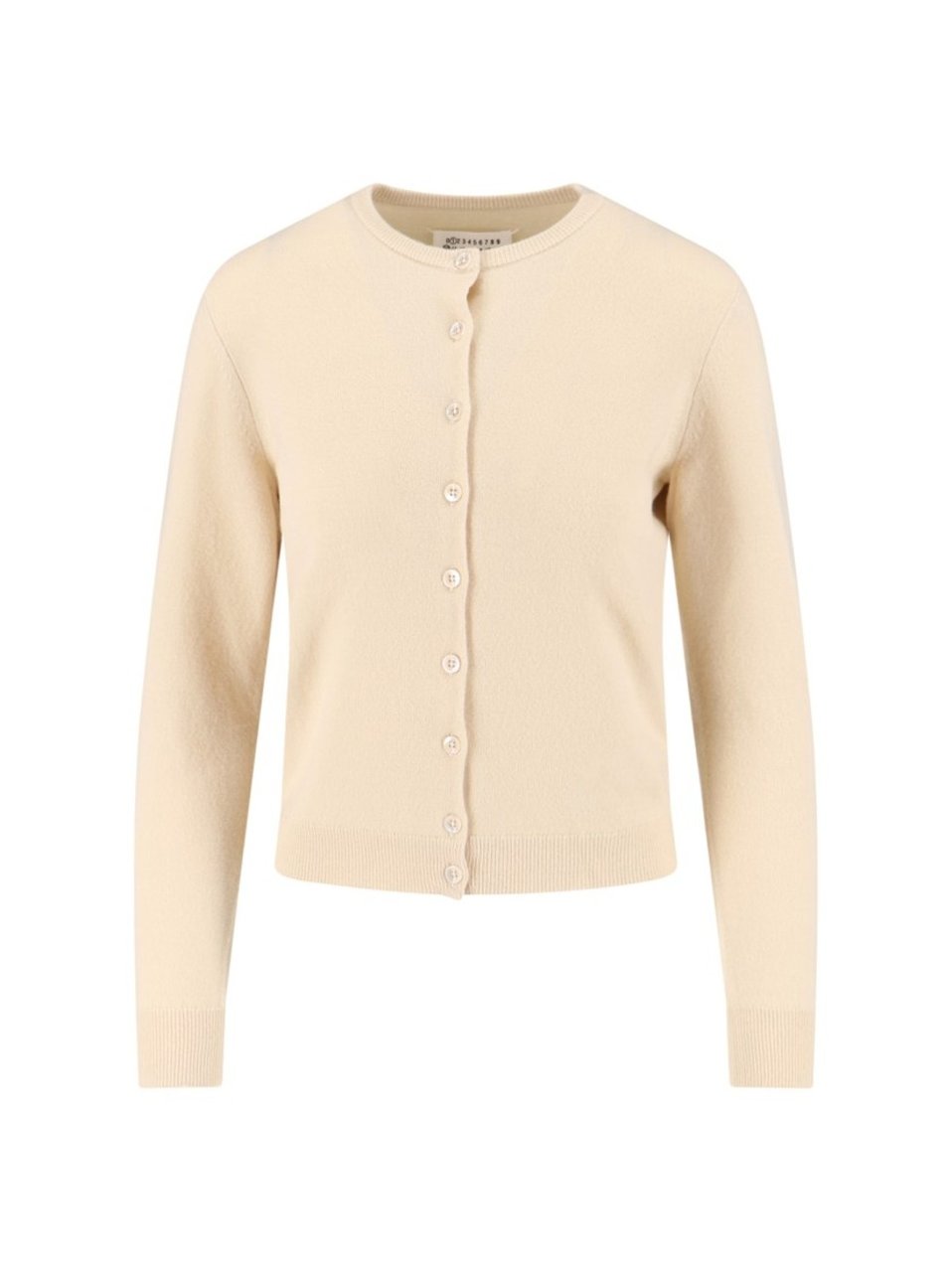 Maison Margiela Wool Cardigan – Off-White Neutraal
