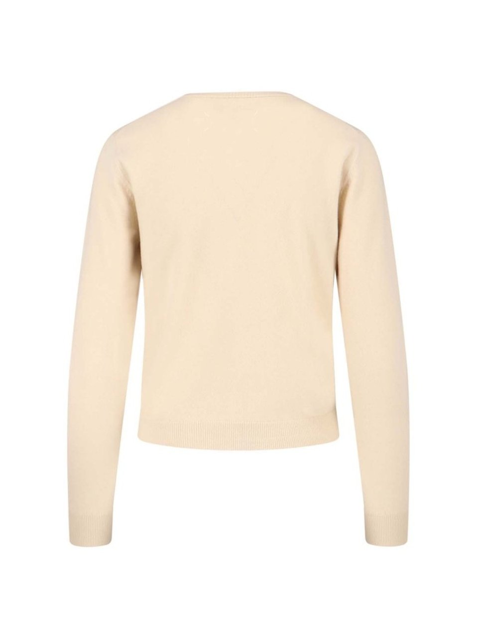 Maison Margiela Wool Cardigan – Off-White Neutraal