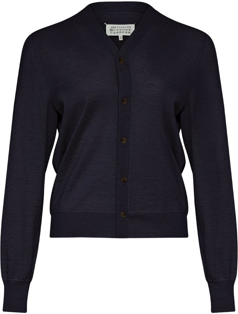 Maison Margiela Sweaters Blue Blauw