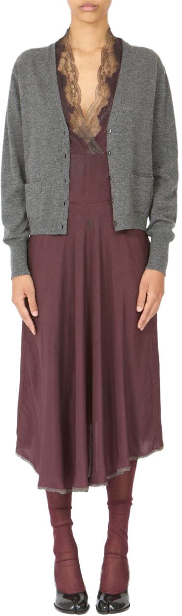 Maison Margiela Sweaters Grey Grijs