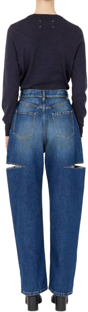 Maison Margiela Maison Margiela Jeans Blu Blauw