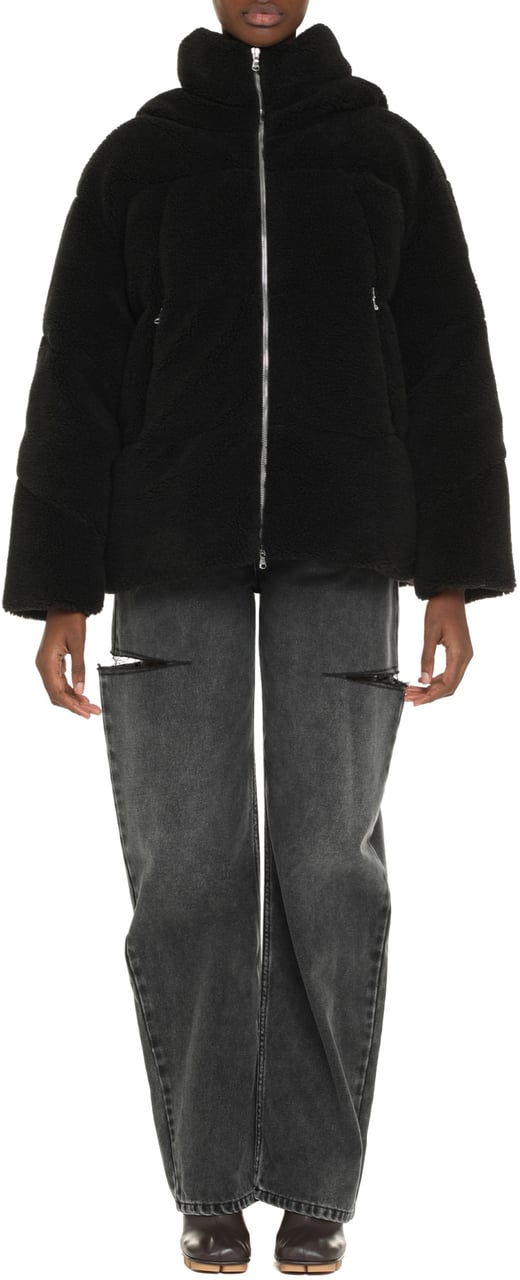 Maison Margiela High-waist wide-leg jeans Grijs