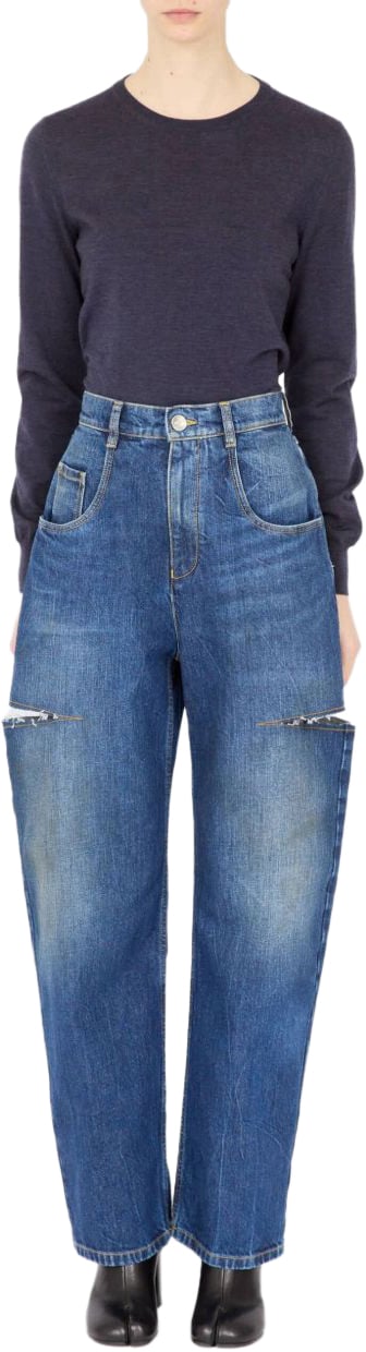 Maison Margiela Maison Margiela Jeans Blu Blauw