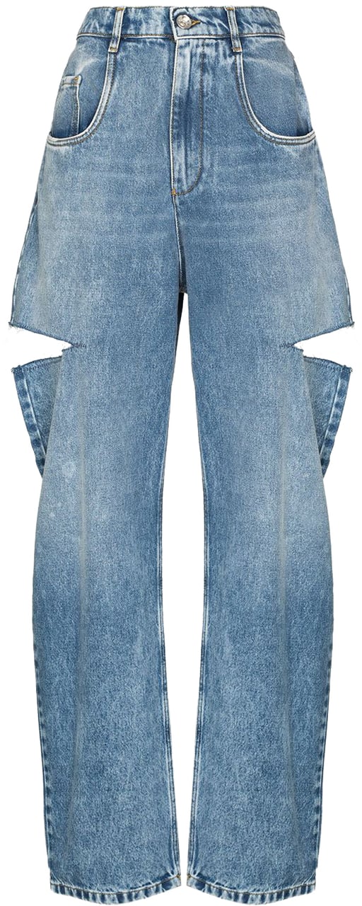 Maison Margiela Jeans Clear Blue Blauw