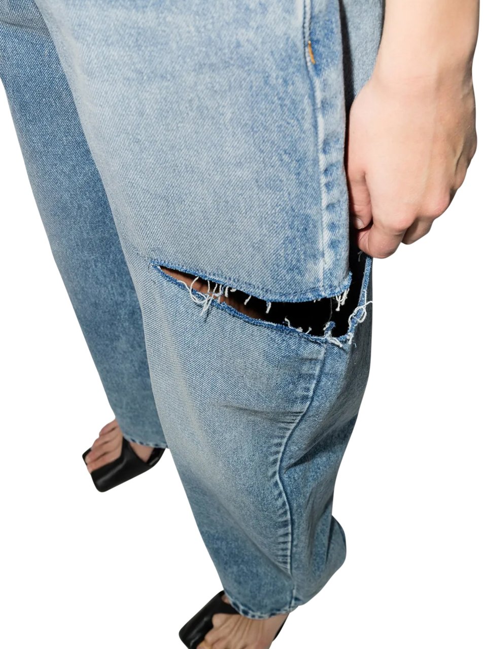 Maison Margiela 5 Pocket Trousers Blue Blauw