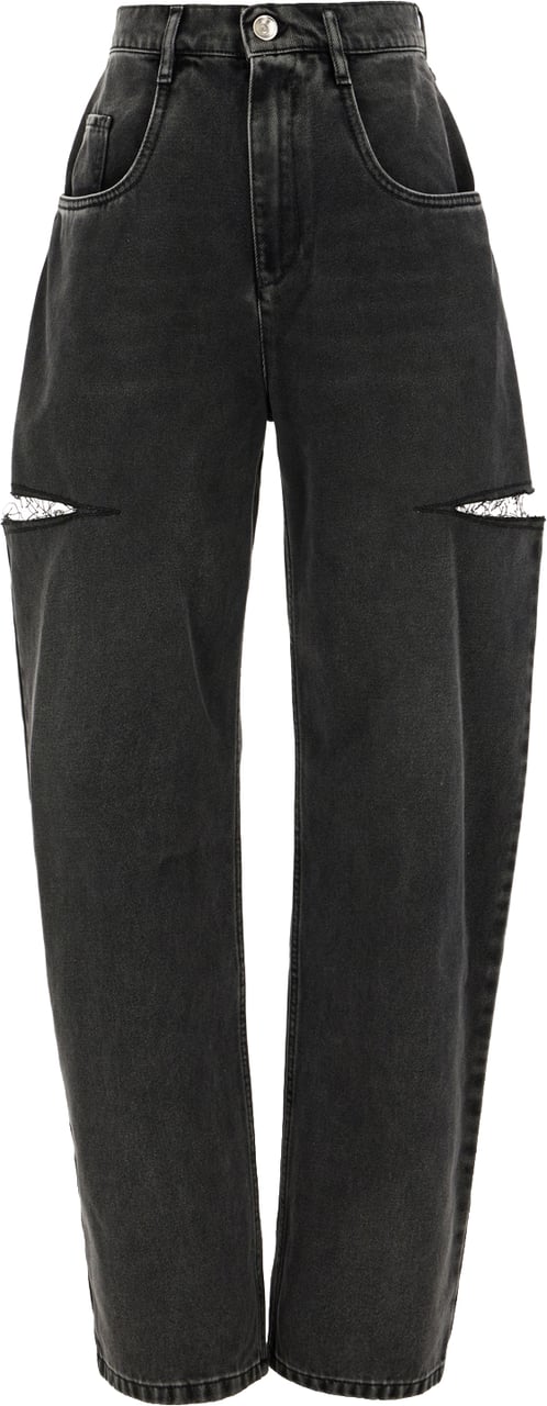 Maison Margiela Charcoal denim jeans Zwart