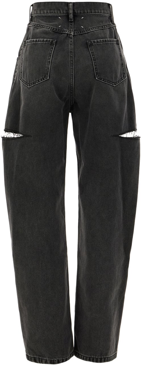 Maison Margiela Charcoal denim jeans Zwart