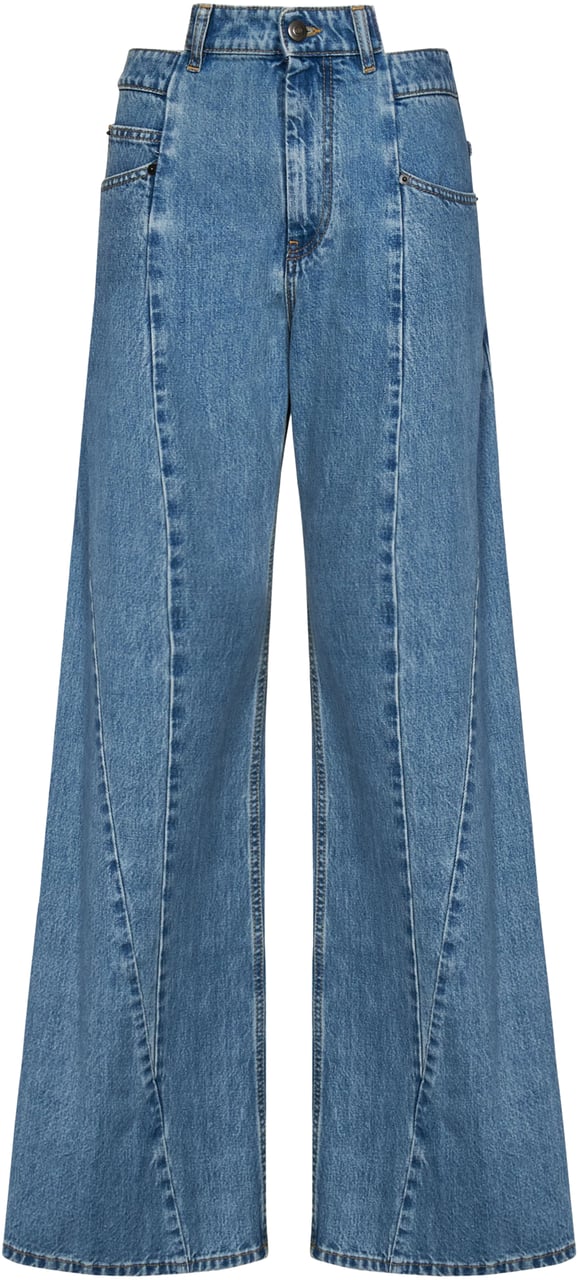 Maison Margiela Maison Margiela Trousers Blue Blauw
