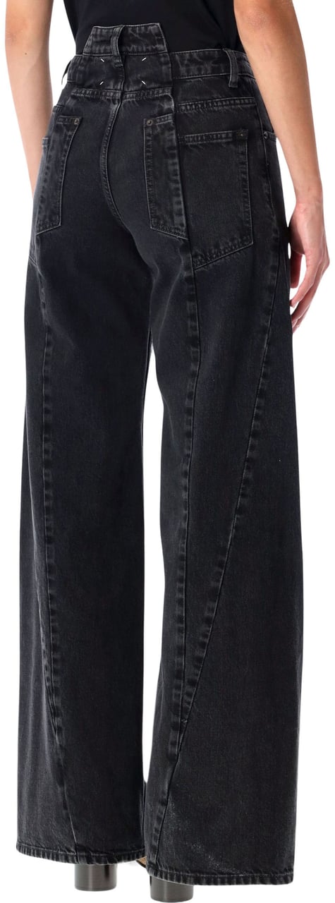 Maison Margiela Pants 5 Pockets Medium Black Zwart