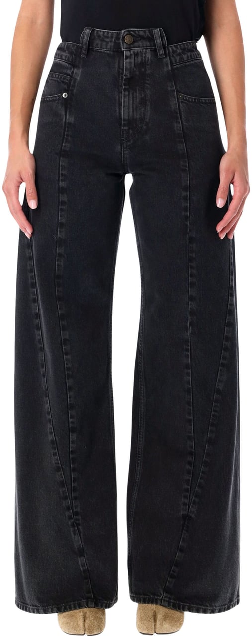 Maison Margiela Pants 5 Pockets Medium Black Zwart