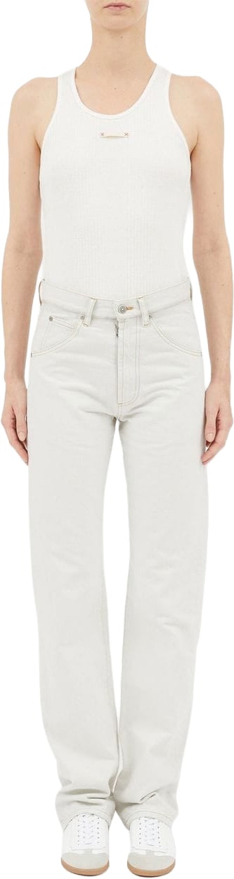 Maison Margiela Jeans Cream Wit