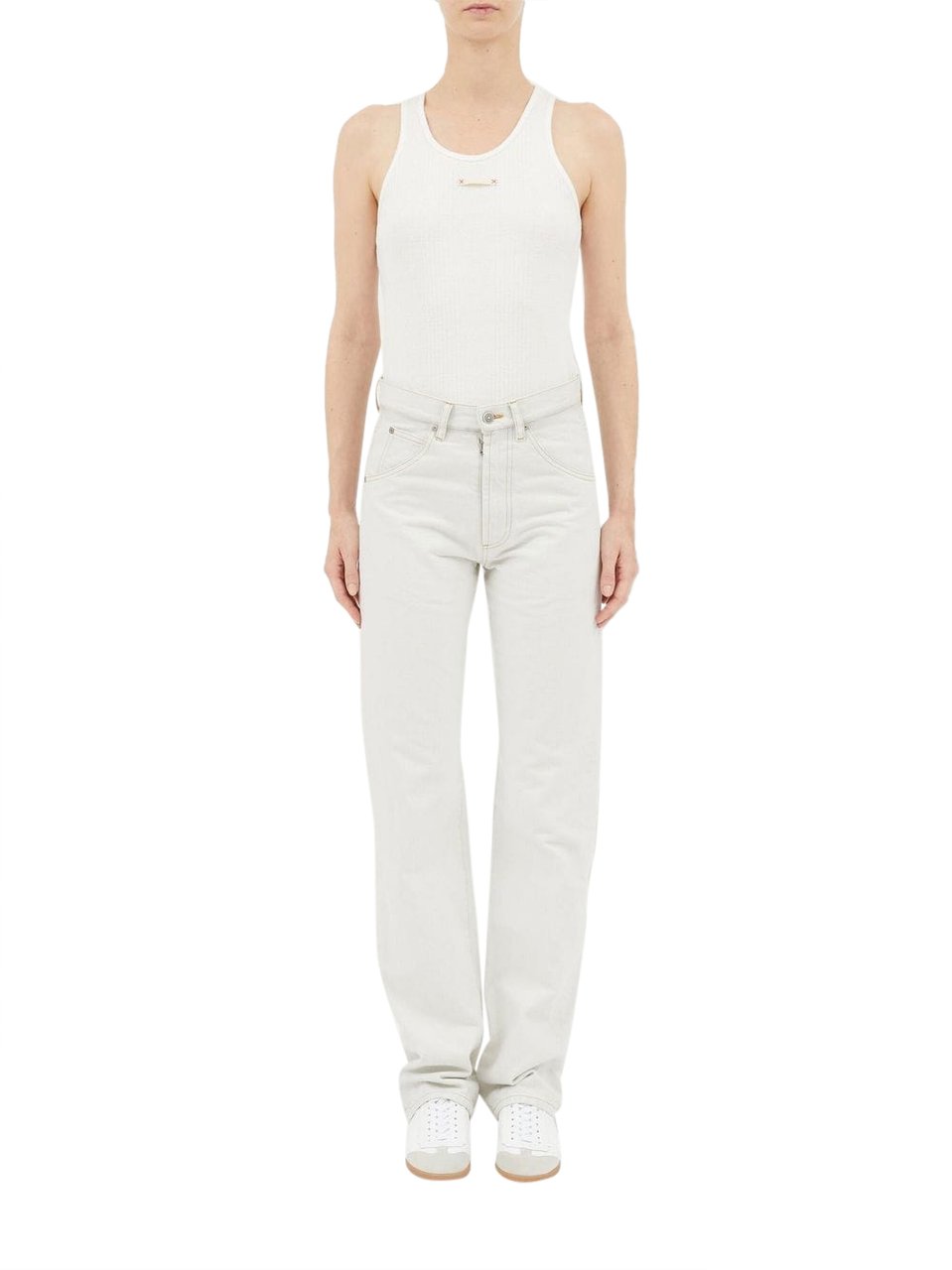 Maison Margiela Jeans Cream Wit