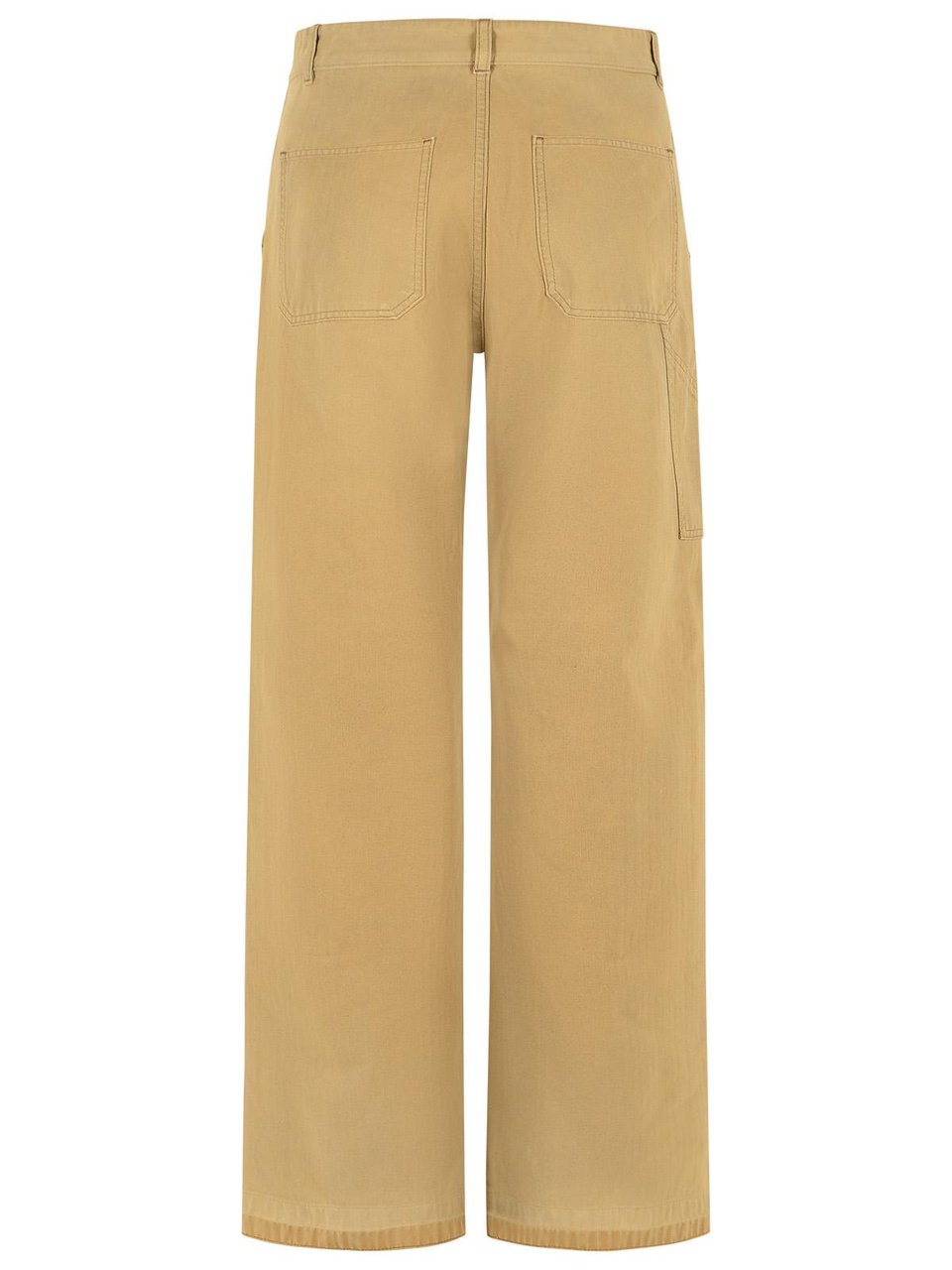 Maison Margiela Beige Cotton Jeans Bruin