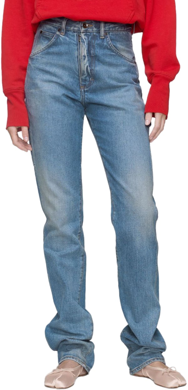 Maison Margiela Jeans Clear Blue Blauw