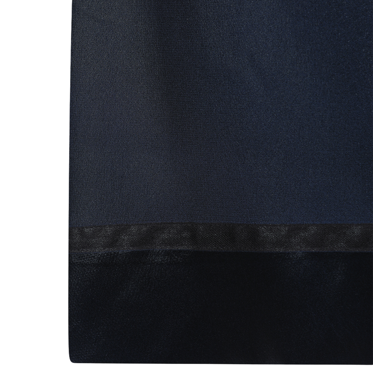 Maison Margiela Flowing Dark Blue Skirt Blauw