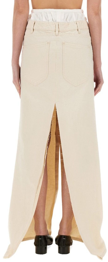 Maison Margiela "Anonymity Of The Lining" Skirt Neutraal