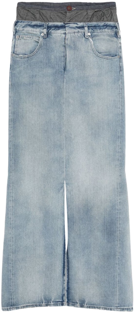 Maison Margiela Skirts Clear Blue Blauw