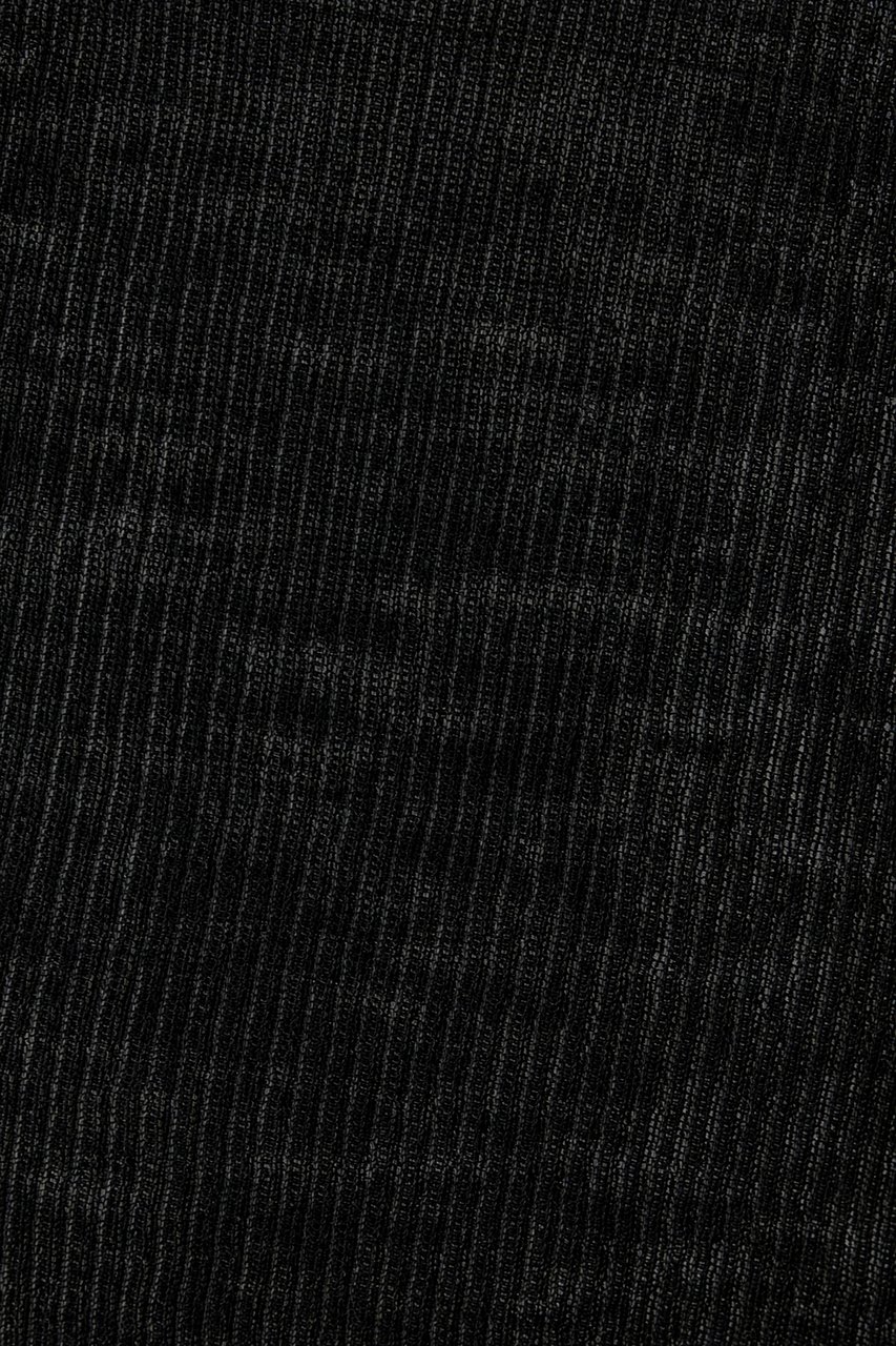 Maison Margiela Black knit tank top Zwart