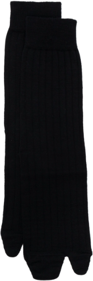 Maison Margiela Bootleg Socks Black Zwart