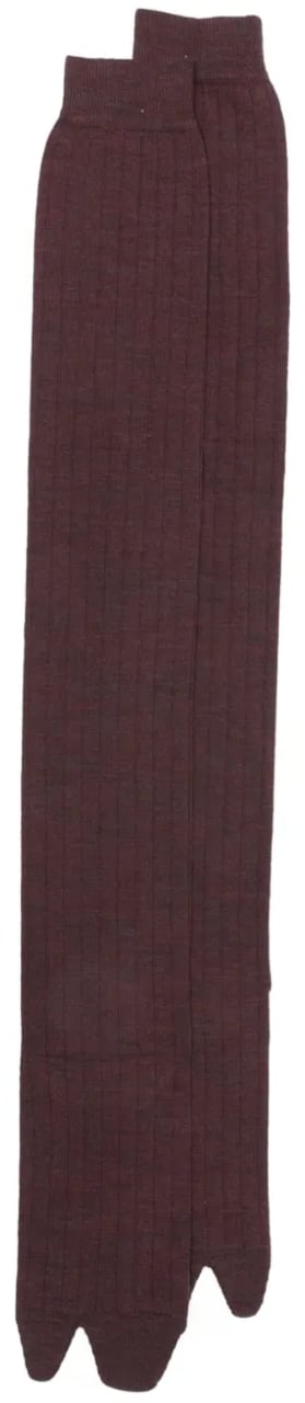 Maison Margiela Bootleg Long Burgundy Divers