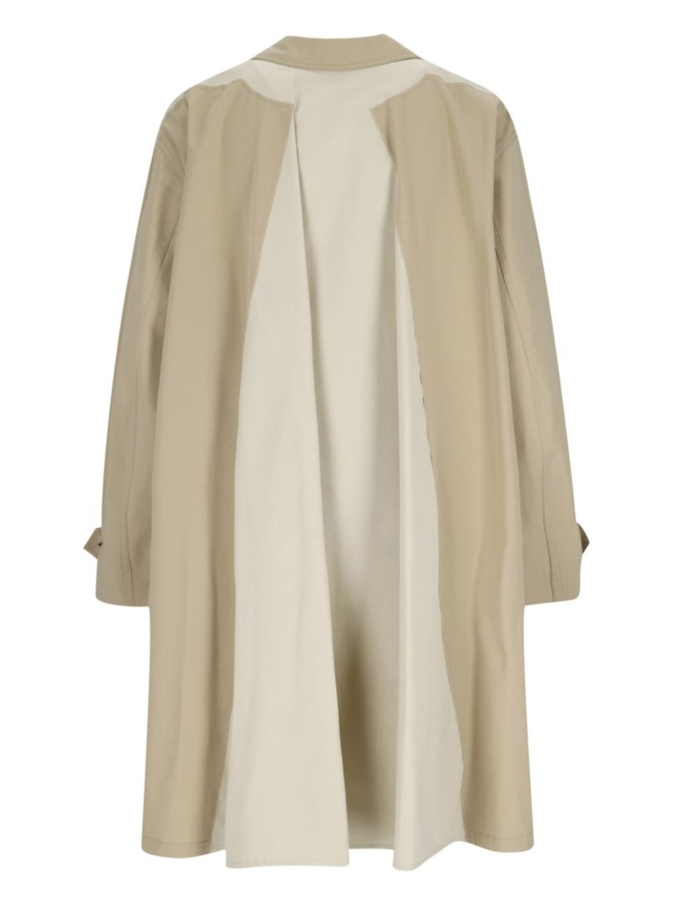 Maison Margiela Single-Breasted Coat – Beige Neutraal