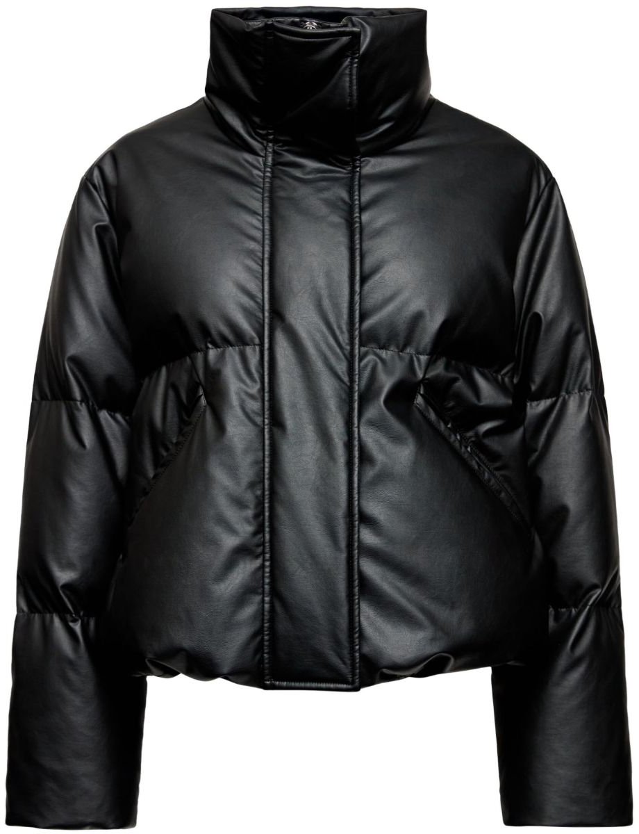Maison Margiela Coats Black Zwart