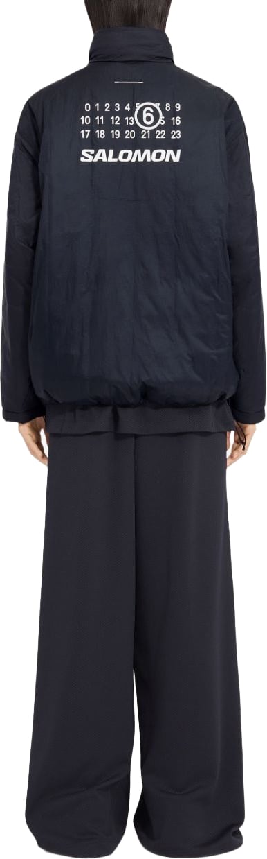 Maison Margiela Coats Black Zwart