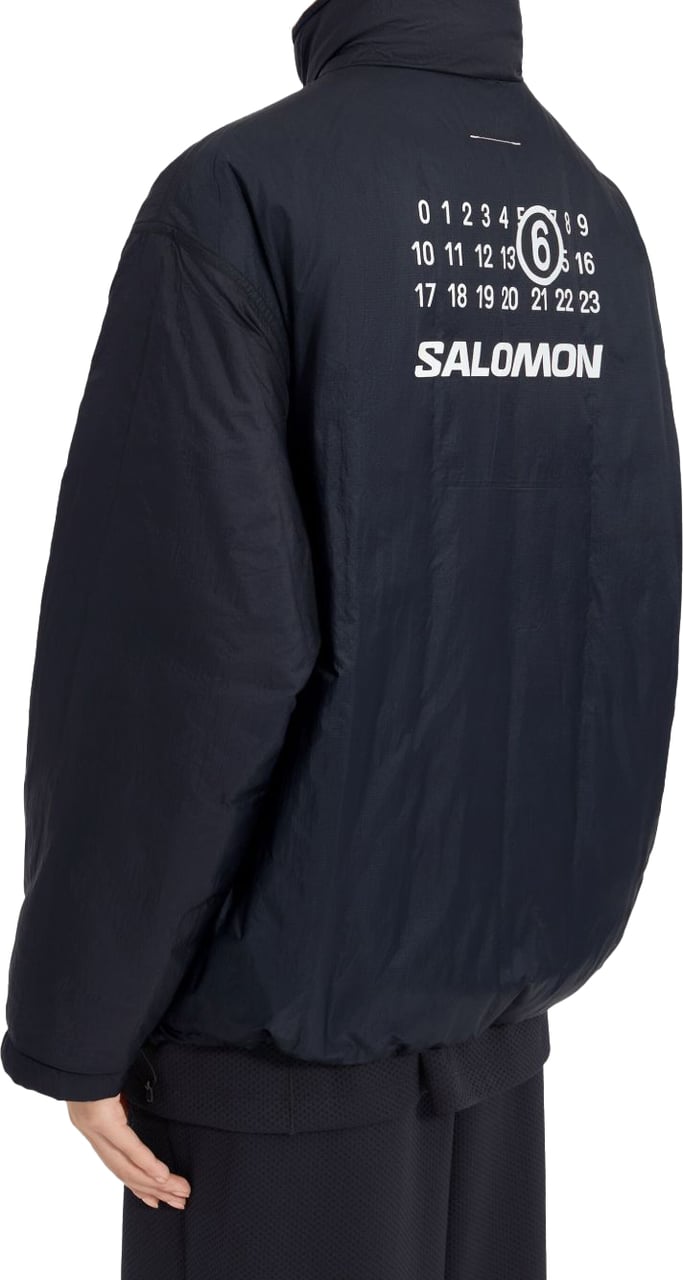 Maison Margiela Coats Black Zwart