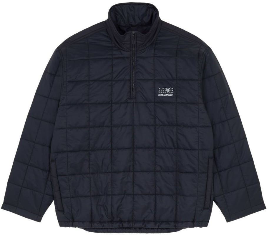 Maison Margiela Coats Black Zwart