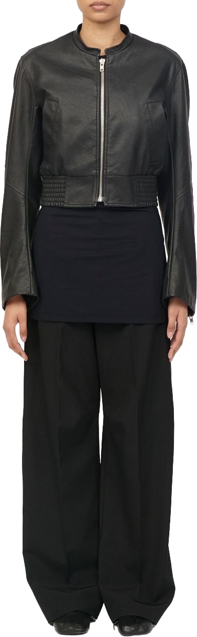 Maison Margiela Coats Black Zwart