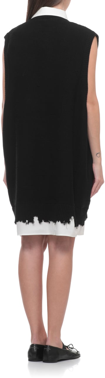 Maison Margiela Dresses Black Zwart