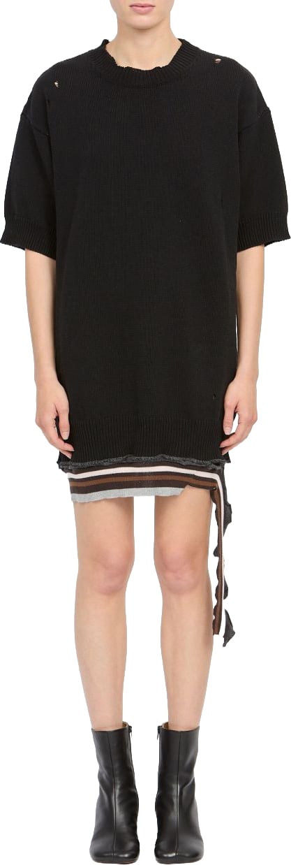 Maison Margiela Dresses Black Zwart