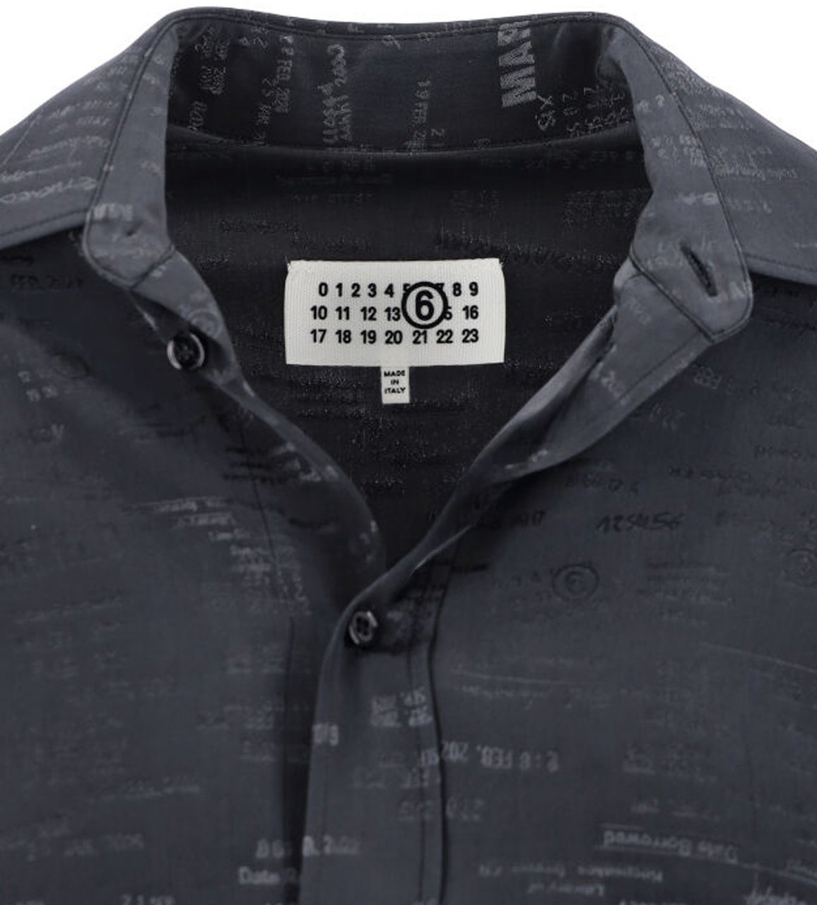 Maison Margiela Logo Shirt – Grey Neutraal