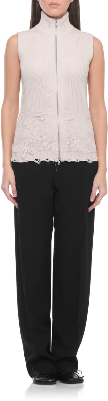 Maison Margiela Sweaters Light Greyrose Roze