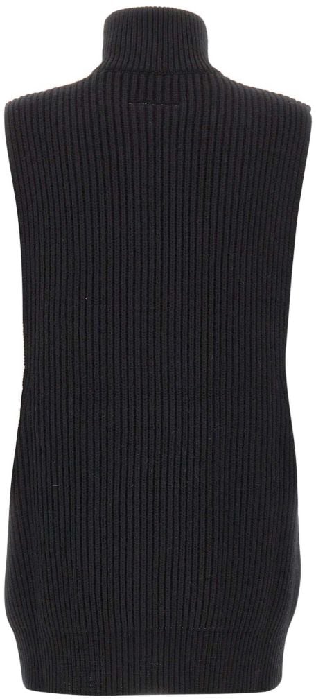 Maison Margiela Sweaters Black Zwart