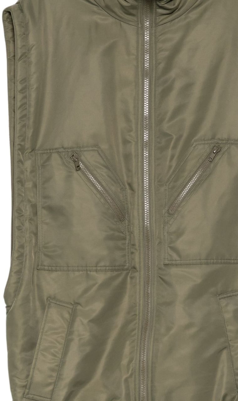 Maison Margiela Jackets Kaki Donkergroen