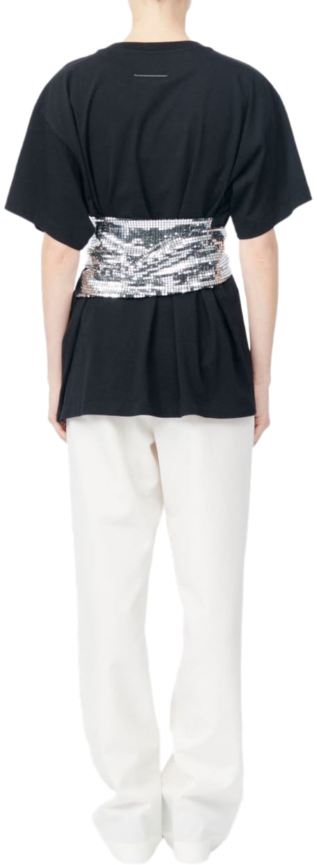 Maison Margiela T-Shirts And Polos Black Zwart