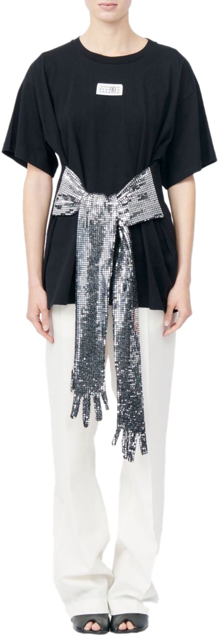 Maison Margiela T-Shirts And Polos Black Zwart