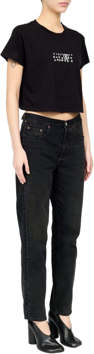 Maison Margiela T-Shirts And Polos Black Zwart