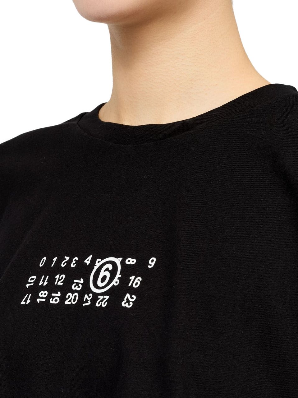 Maison Margiela T-Shirts And Polos Black Zwart