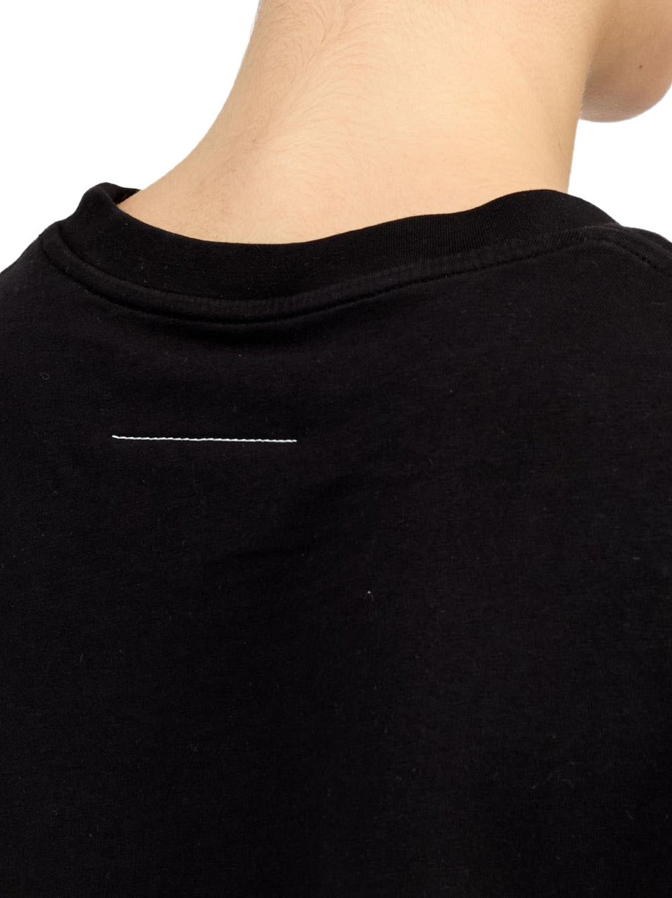Maison Margiela T-Shirts And Polos Black Zwart