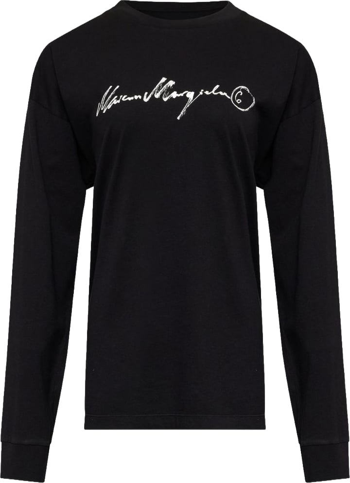 Maison Margiela T-Shirts And Polos Black Zwart
