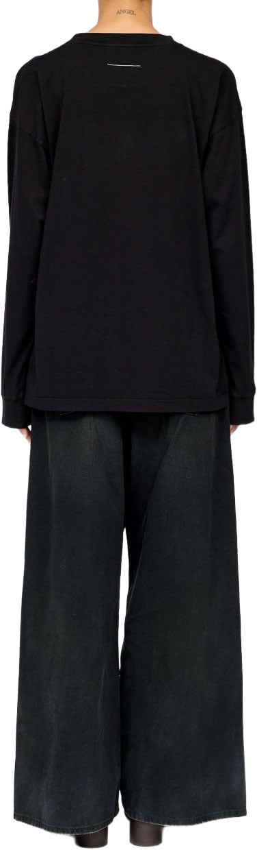 Maison Margiela T-Shirts And Polos Black Zwart