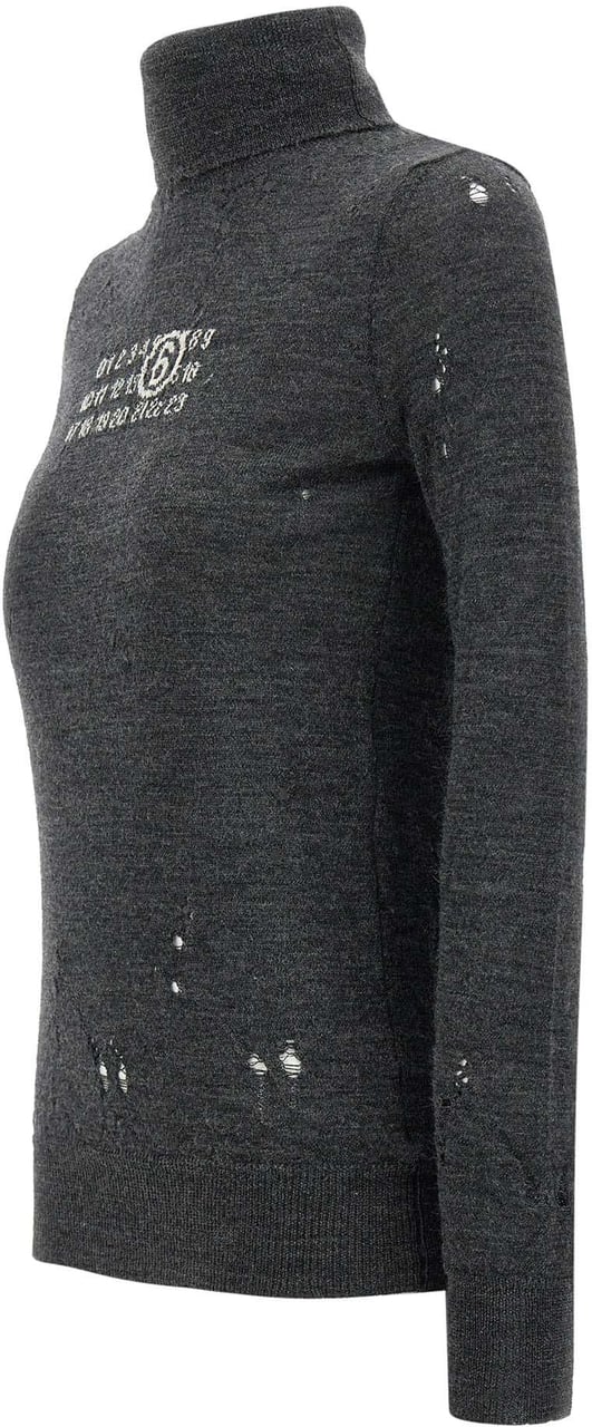 Maison Margiela Sweaters Grey Grijs