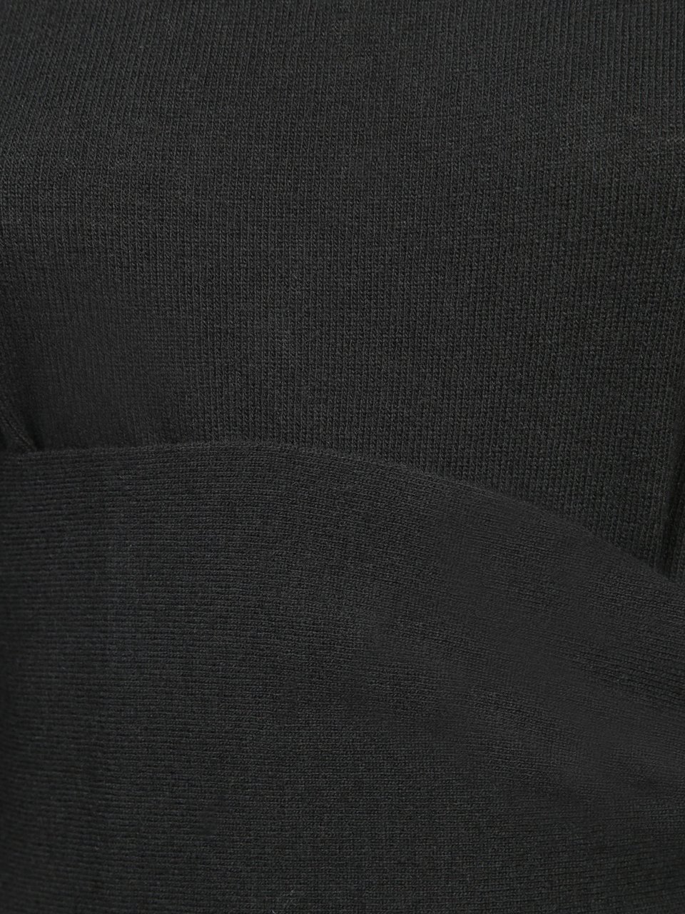 Maison Margiela MM6 MAISON MARGIELA Black Knitwear Zwart