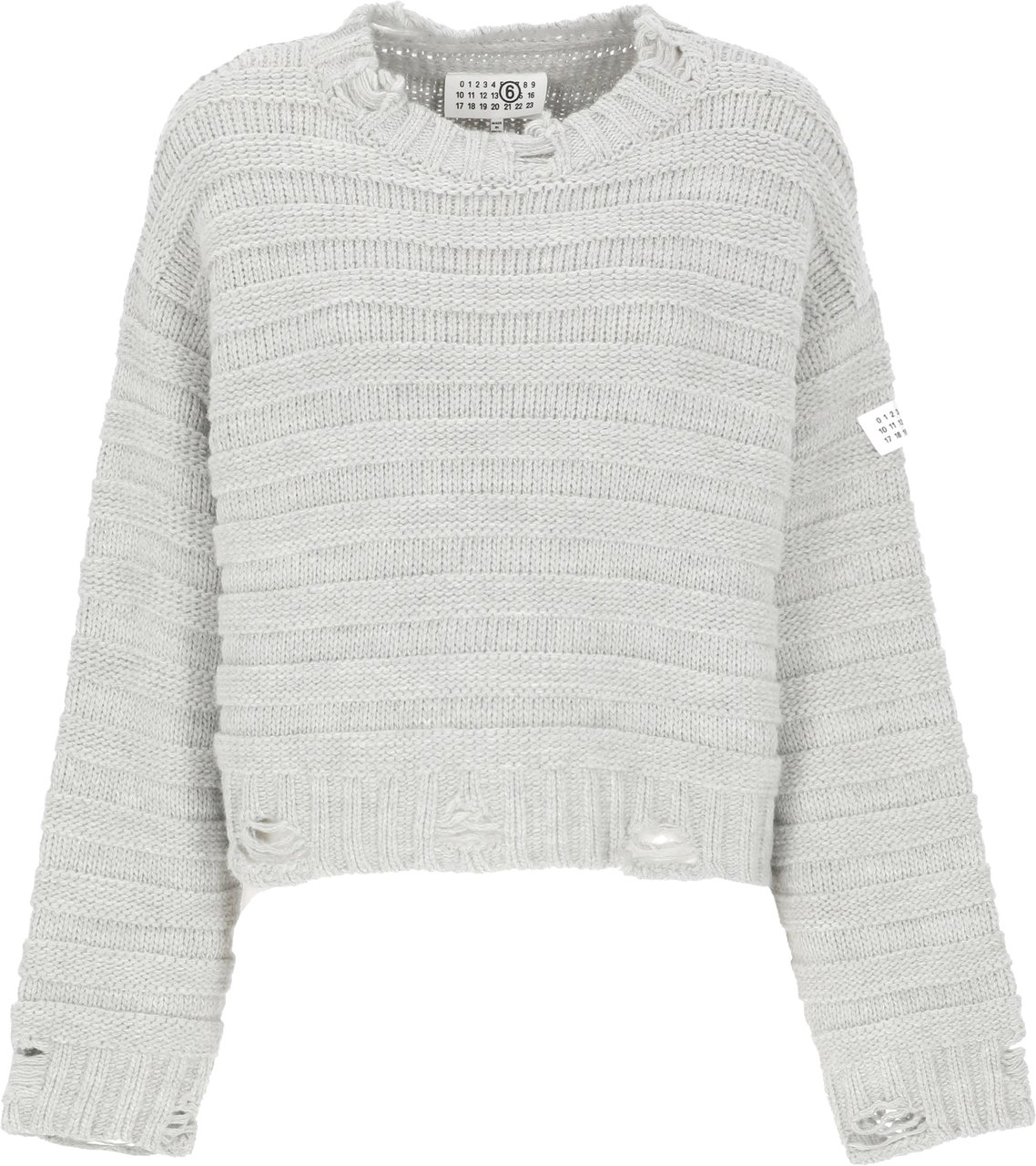 Maison Margiela Sweaters Grey Grijs