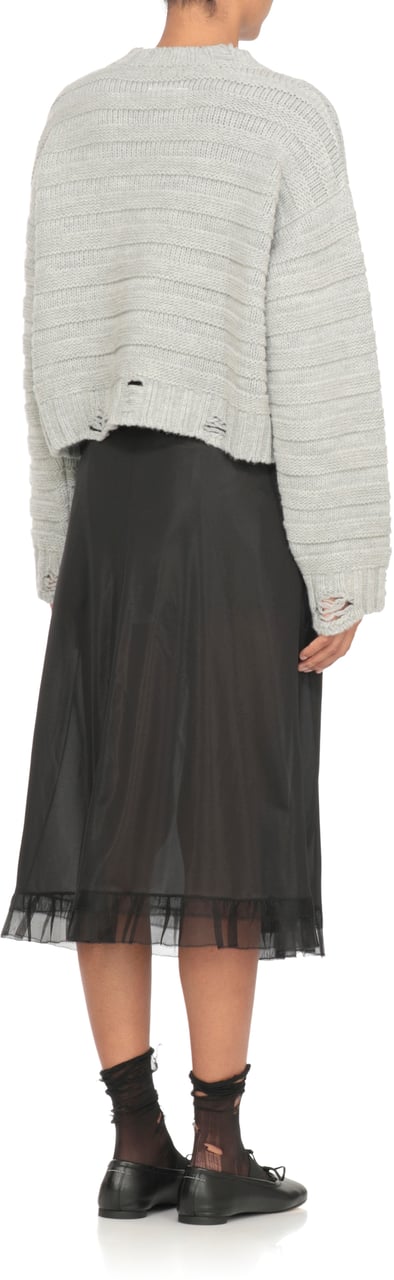 Maison Margiela Sweaters Grey Grijs