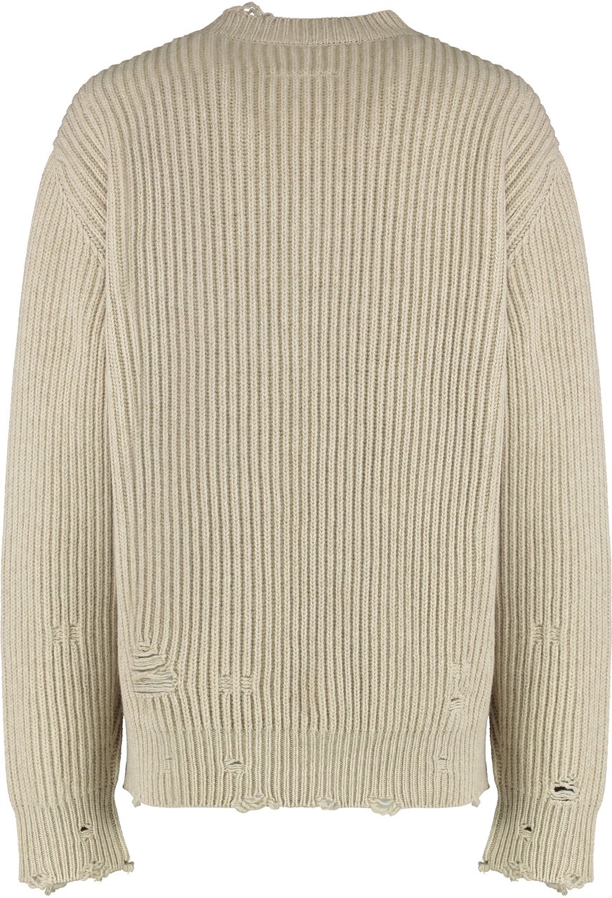 Maison Margiela Wool blend sweater Beige