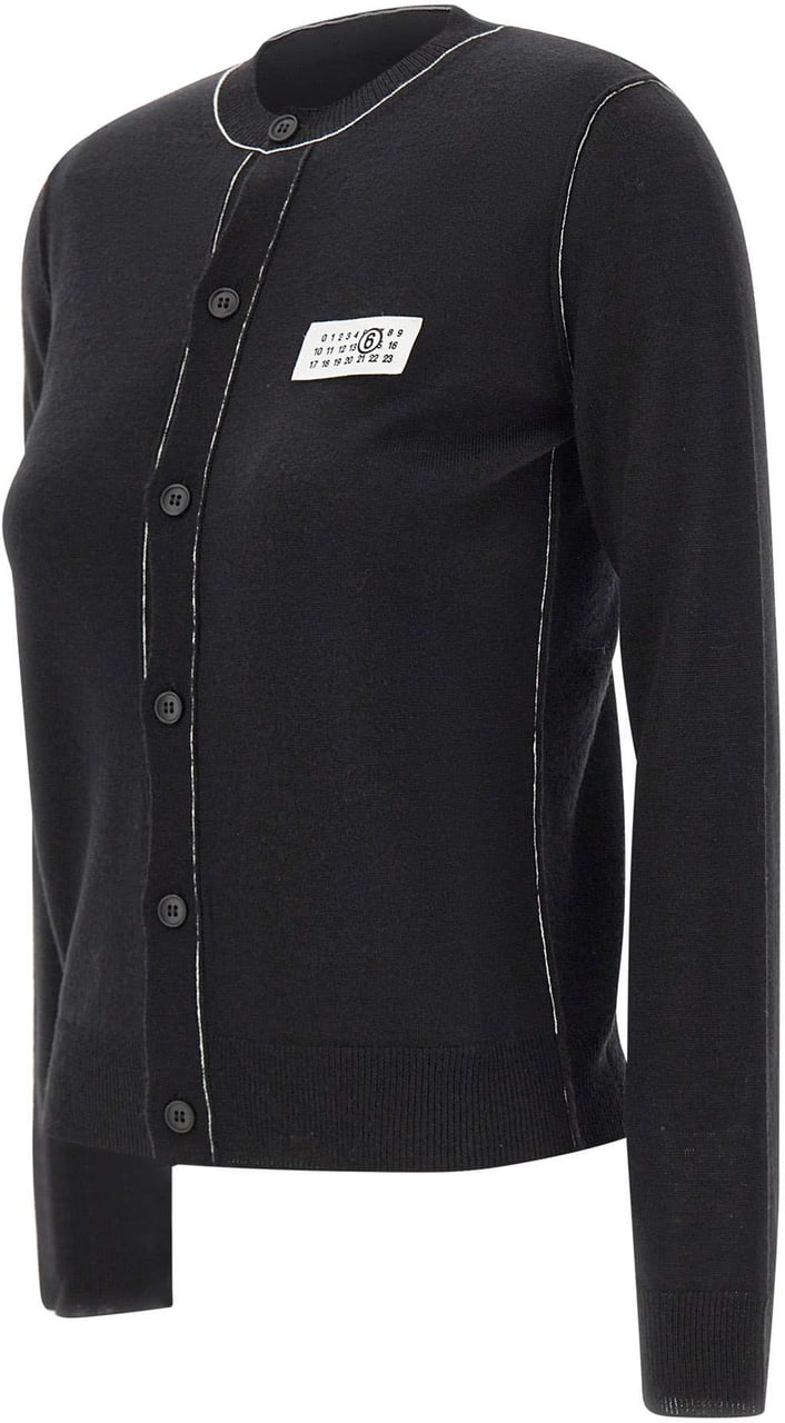 Maison Margiela Sweaters Black Zwart